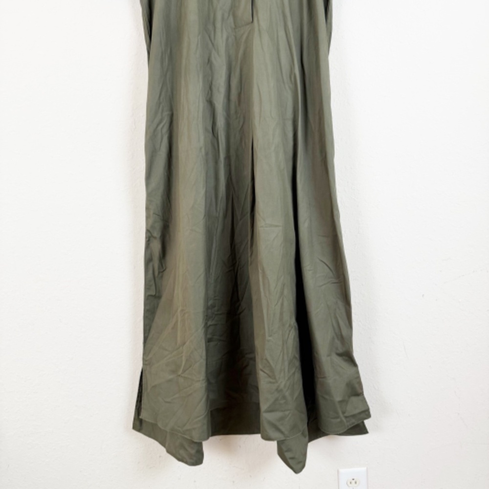 Banana Republic Olive Green Shirt Dress Size Small - Picture 2 of 5